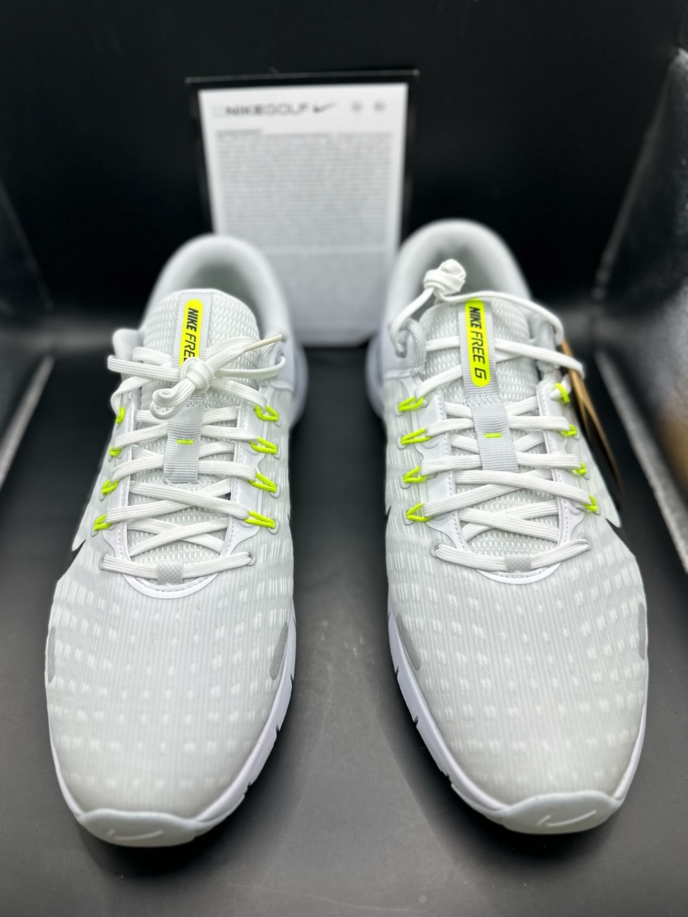 Nike Free Golf Men's NN W (NEW) FQ7875 101 White/Black Sz 13 (No Box Lid)